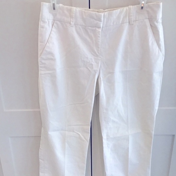 J. Crew White cafe capri pant - Picture 3 of 7